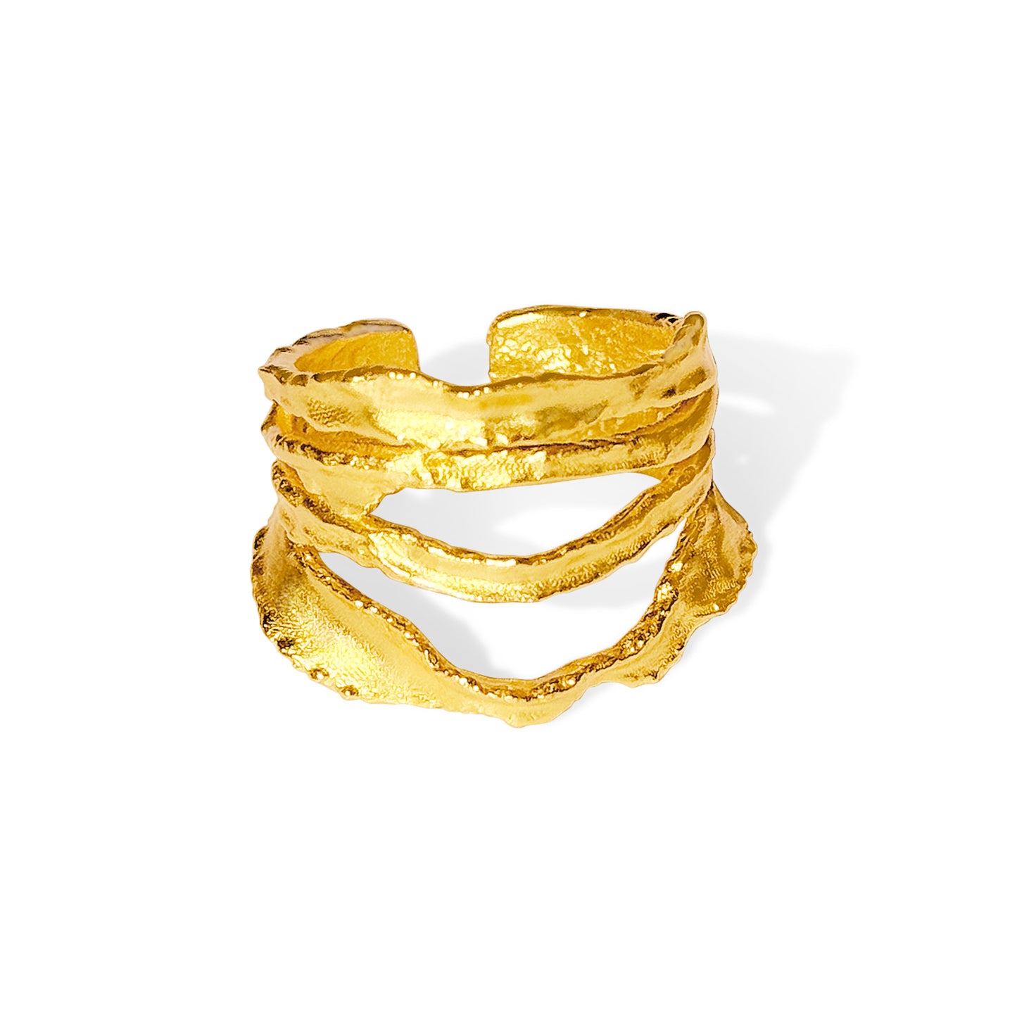 Wrap Wide Band Ring