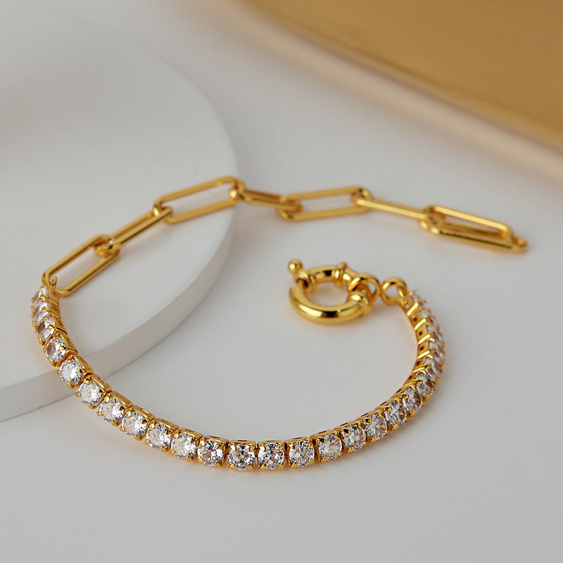 CLIP TENNIS BRACELET
