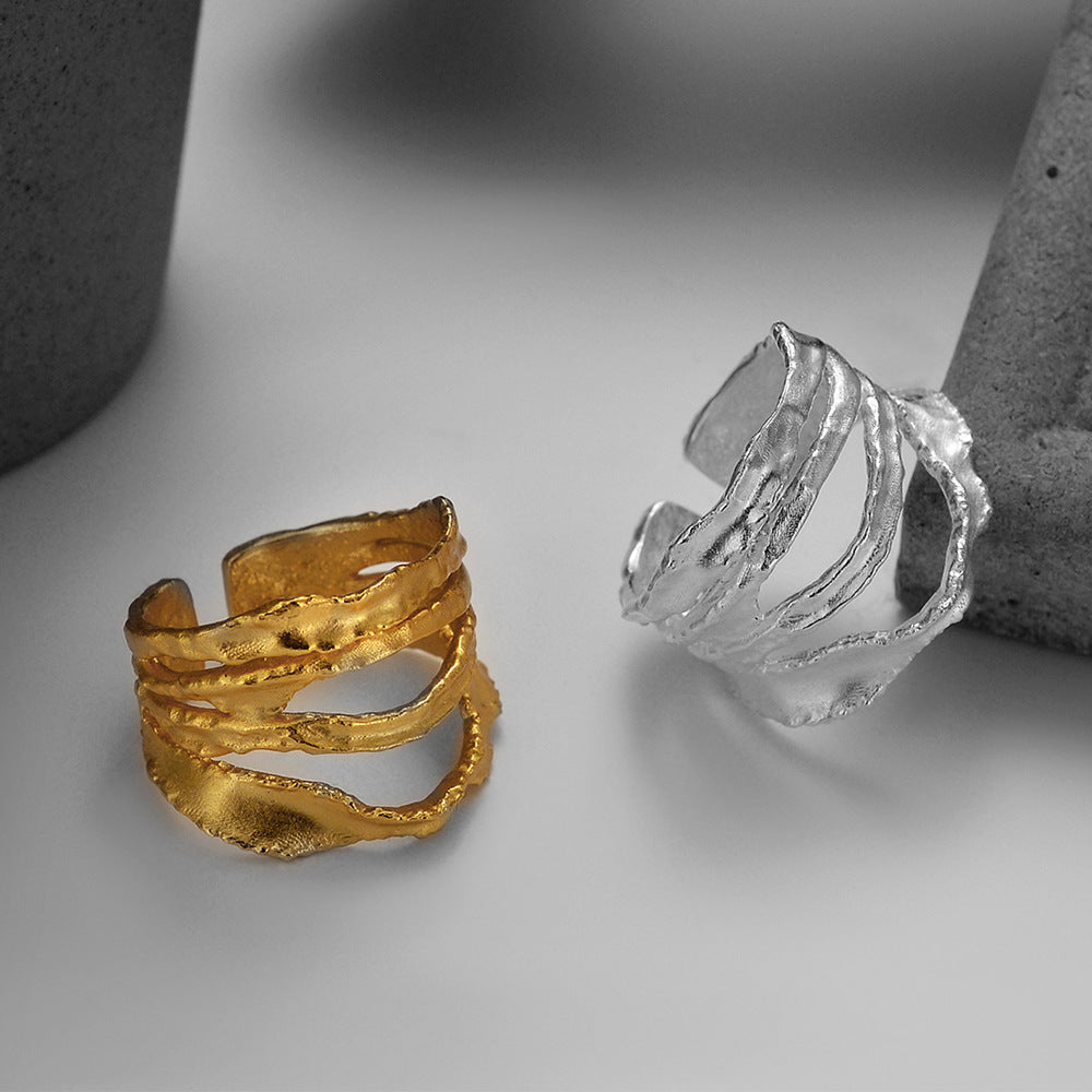 Wrap Wide Band Ring