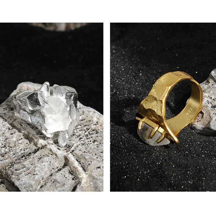CRYSTAL RING ADJUSTABLE