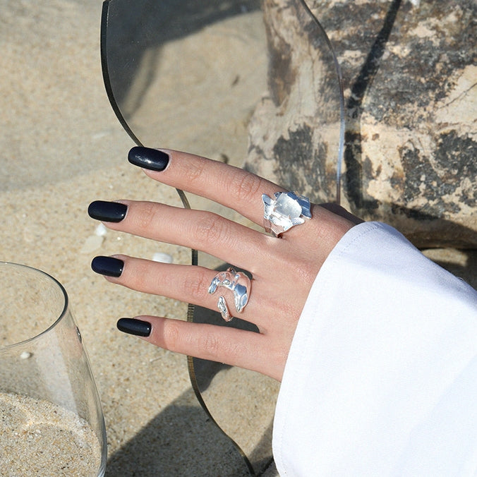 CRYSTAL RING ADJUSTABLE