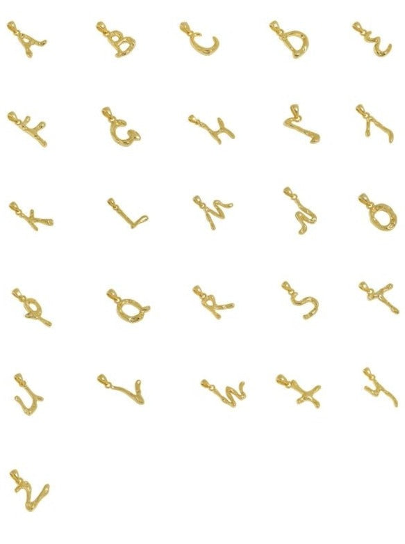 INITIAL LETTER NECKLACE