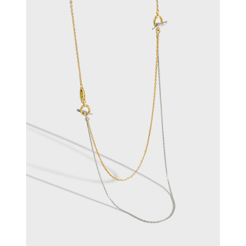 Multi-Way Thin Layered Chain Necklace