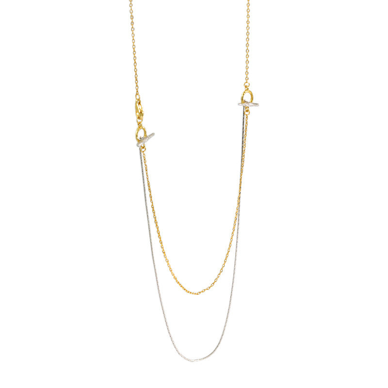 Multi-Way Thin Layered Chain Necklace