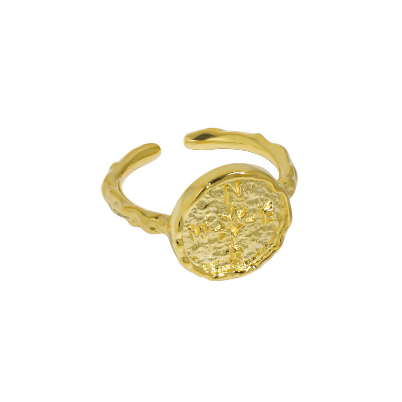 COMPASS RING S925