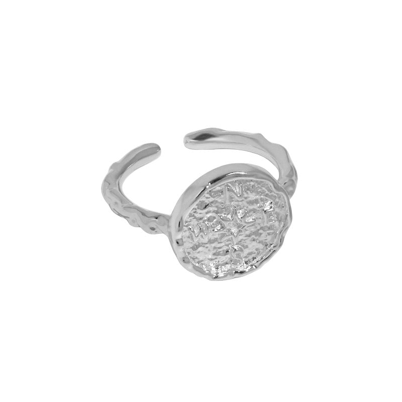COMPASS RING S925